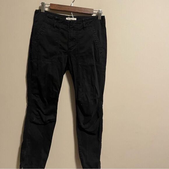 Aritzia TNA HEROIC PANT Cuffed Cargo Black Joggers Pants Size 2 - Picture 4 of 10